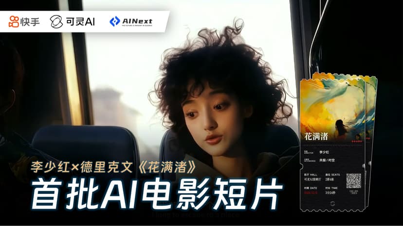 德里克文受邀参与快手首批"可灵AI"导演共创计划